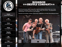 Tablet Screenshot of bourbonskiffle.de